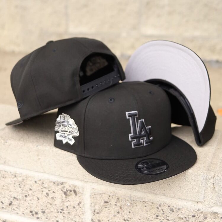 New Era LA Black Black-Gray 100 Years 950 Snapback