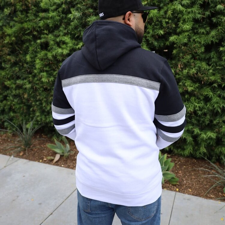 Mitchell and Ness Raiders M&N Head Coach Hoodie White Black