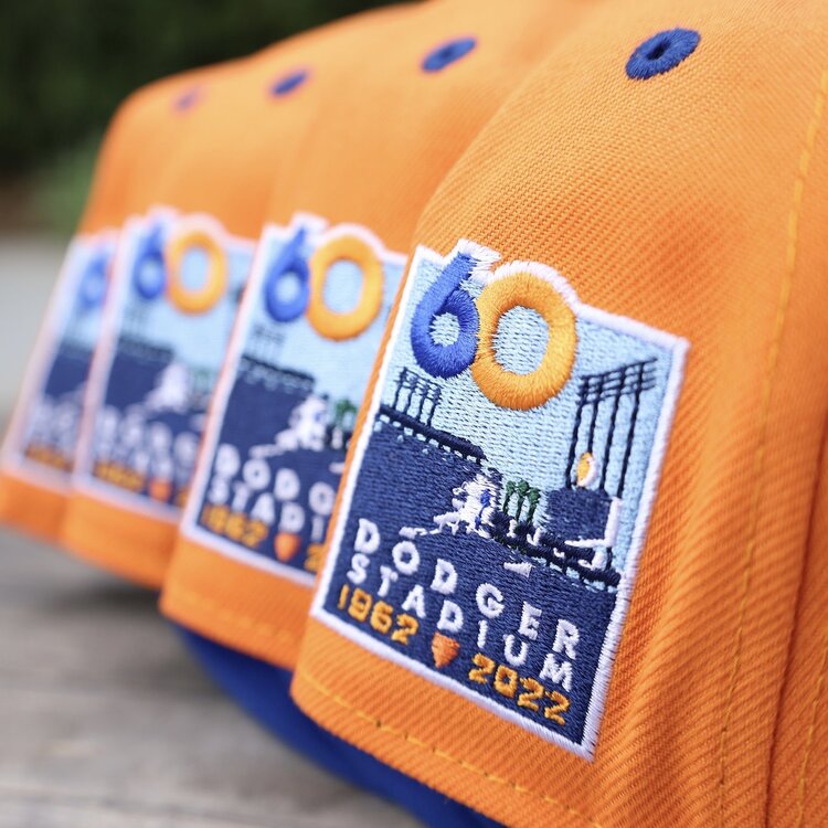New Era LA Orange/Royal 60th GUV