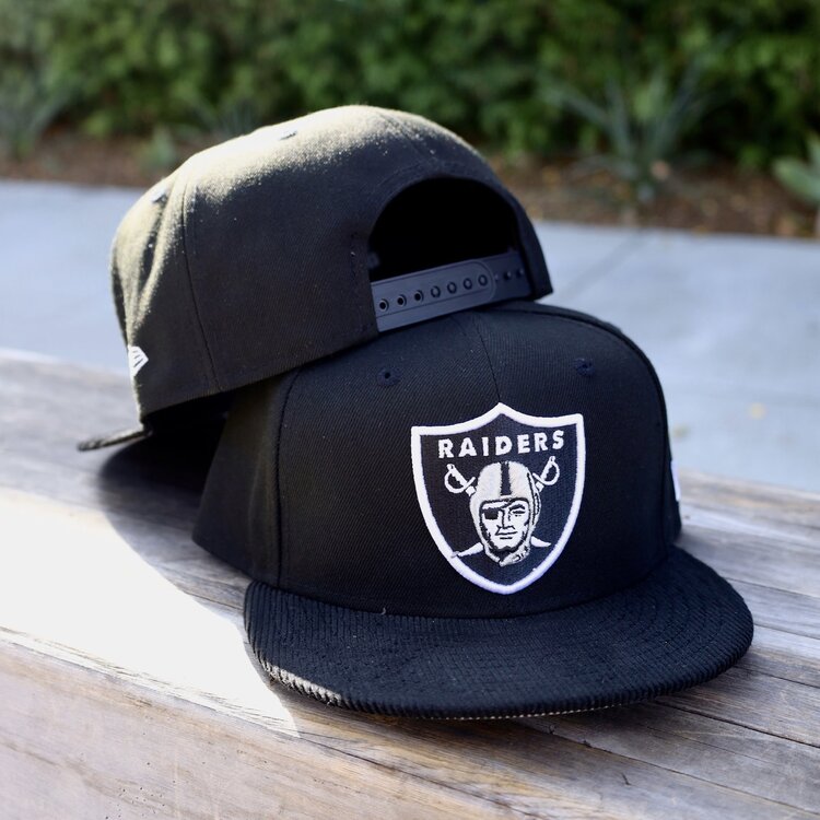 New Era Raiders Shield Black Poly/Cord 950