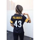 NFL Steelers Women's Mitchell & Ness Troy Polamalu #42 Jersey Black - The  Locker Room of Downey
