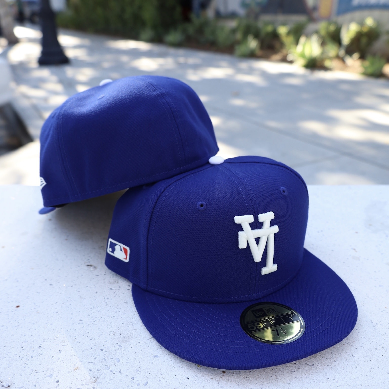 Dodgers LA Mex Patch PS Snapback Royal - The Locker Room of Downey