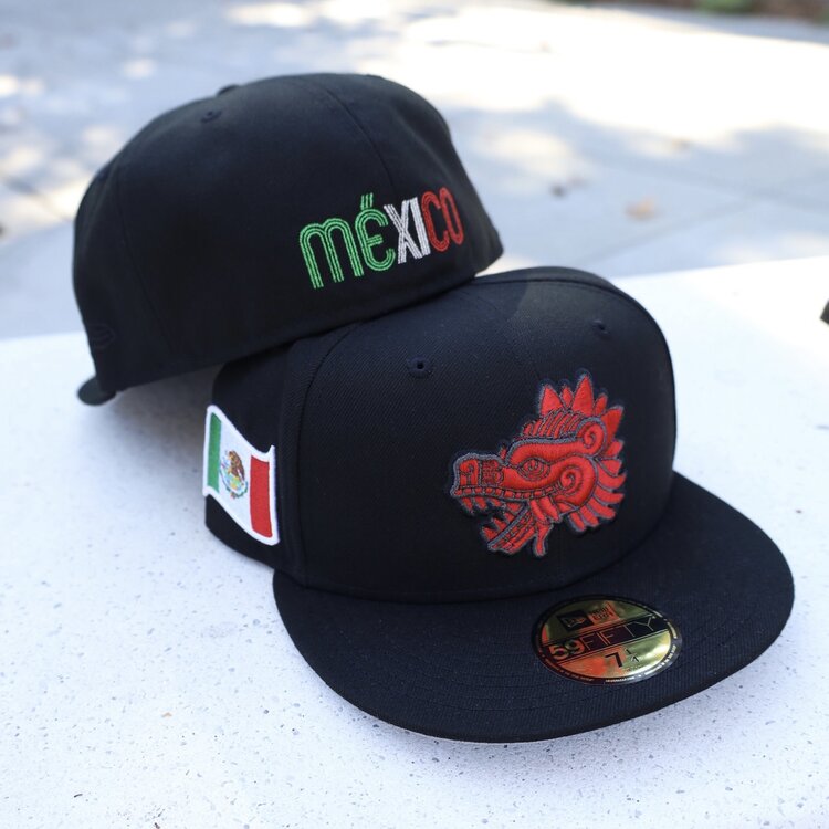 New Era Quetzalcoatl Black Red MX SP