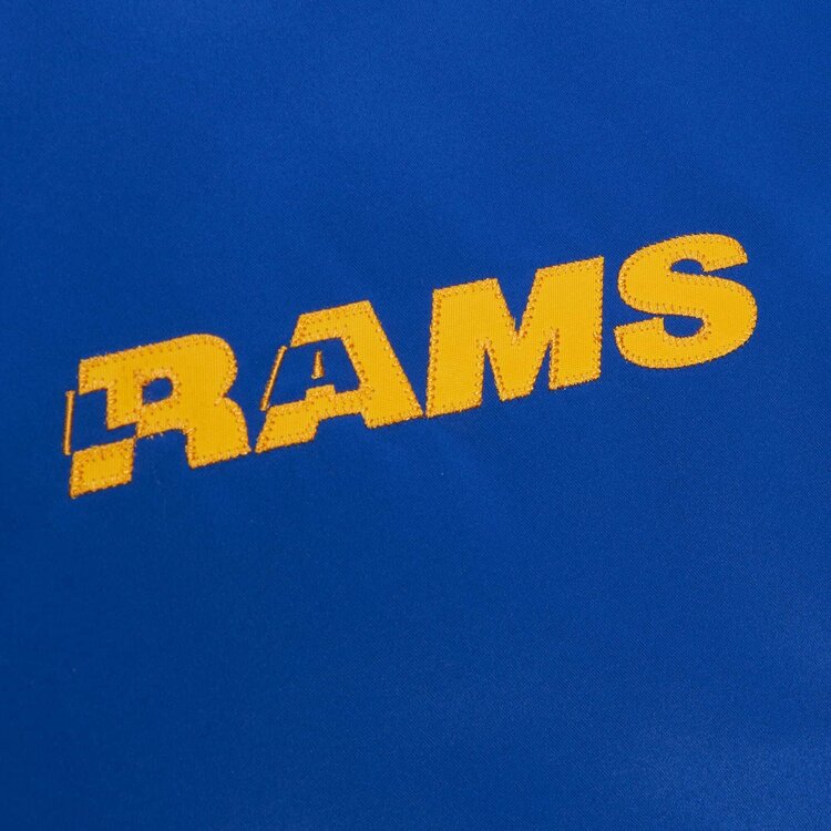 Mitchell and Ness LA Rams M&N Royal Heavyweight Satin Jacket