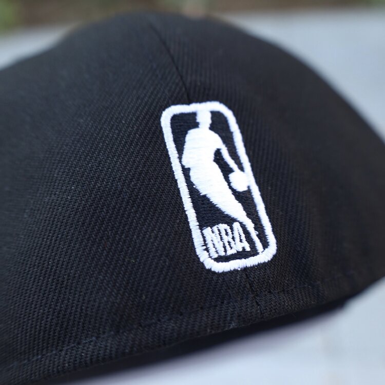 New Era Lakers Wordmark Black White