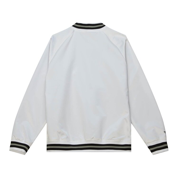 Mitchell and Ness Raiders Mitchell & Ness Lightweight Satin Jacket White