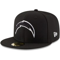 New Era Chargers Black Black White