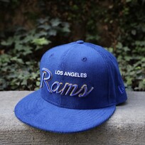 New Era Rams Retro Script Royal Cord