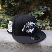 New Era Lakers Black Silver Primary 75th