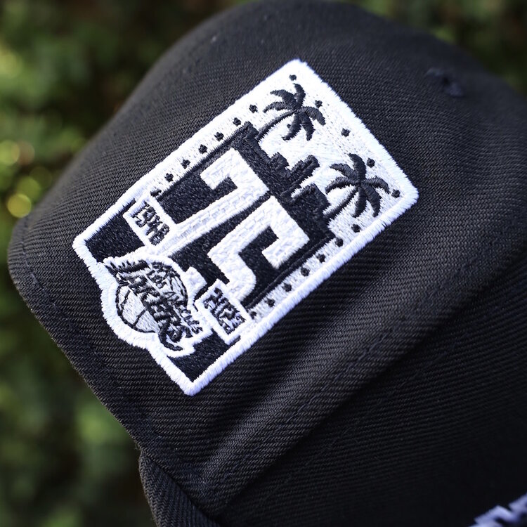 New Era Lakers Black Silver Primary 75th