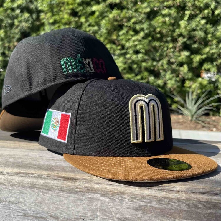 New Era Mexico "M" Black/Peanut