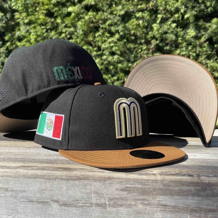 New Era Mexico "M" Black/Peanut