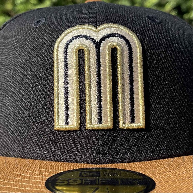 New Era Mexico "M" Black/Peanut