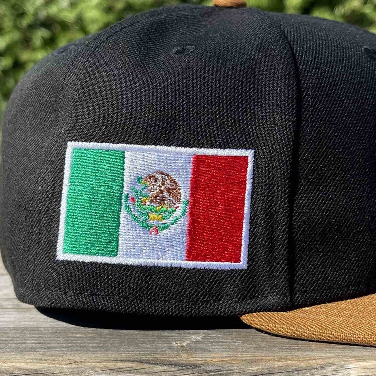 New Era Mexico "M" Black/Peanut