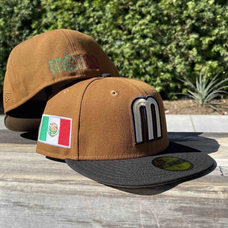 New Era Mexico "M" Peanut/Black