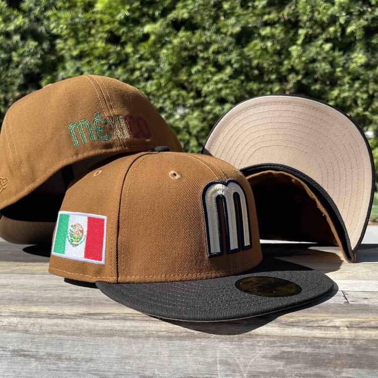 New Era Mexico "M" Peanut/Black