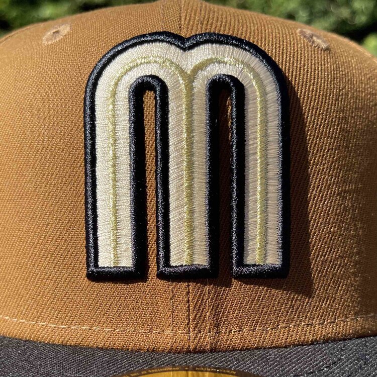New Era Mexico "M" Peanut/Black