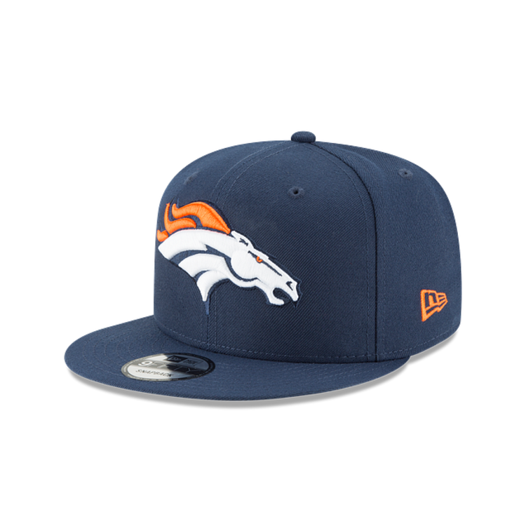 New Era Denver Broncos Navy Team Snapback 950