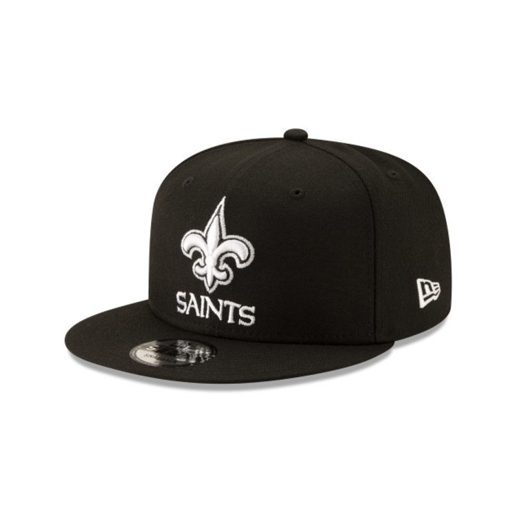 New Era New Orleans Saints Black White Snapback 950