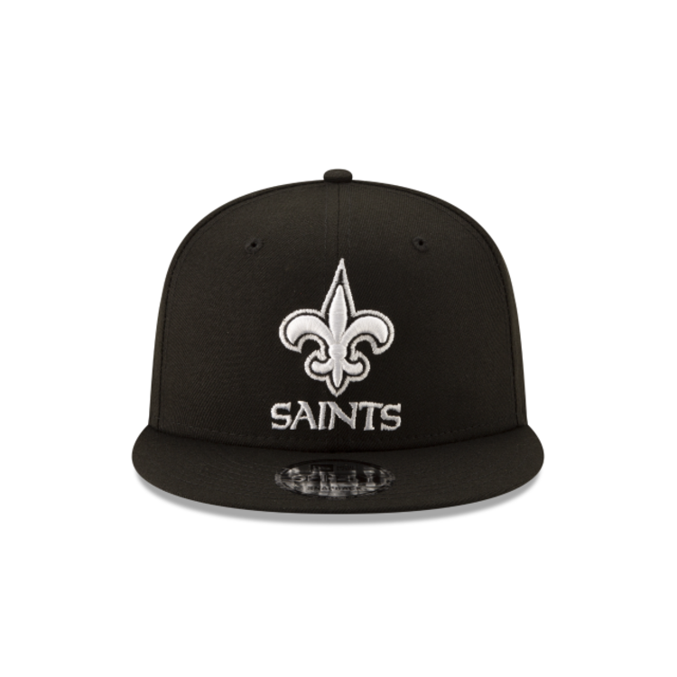 New Era New Orleans Saints Black White Snapback 950