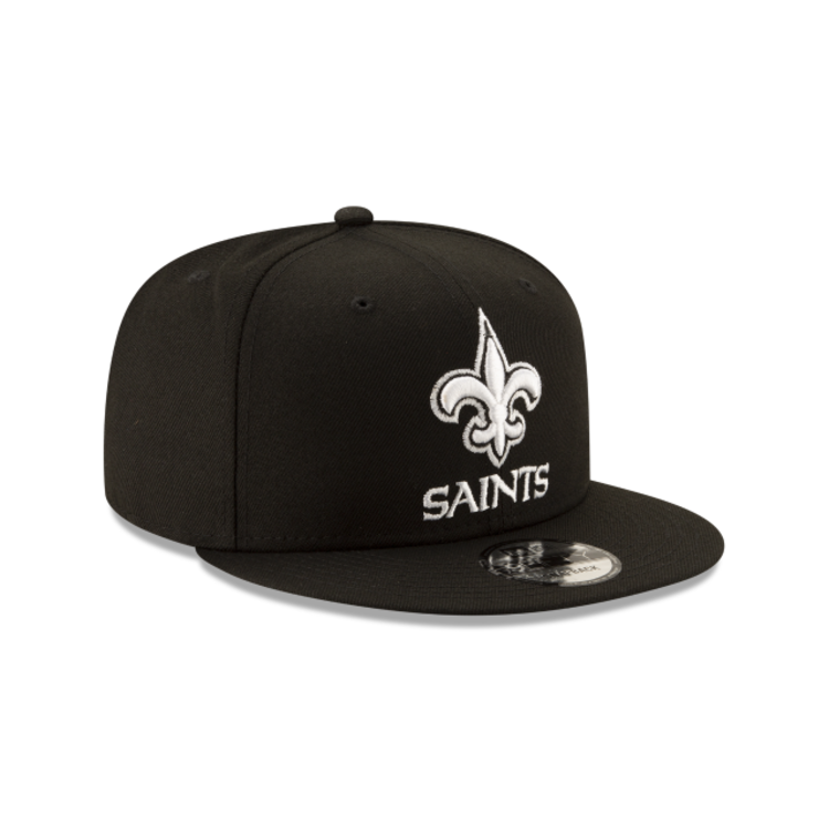 New Era New Orleans Saints Black White Snapback 950