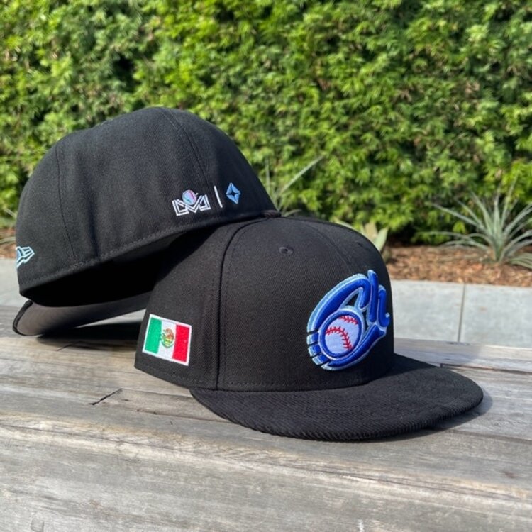 New Era Charros Black Poly /Cord Blue