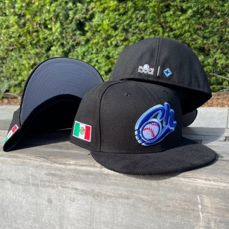 New Era Charros Black Poly /Cord Blue