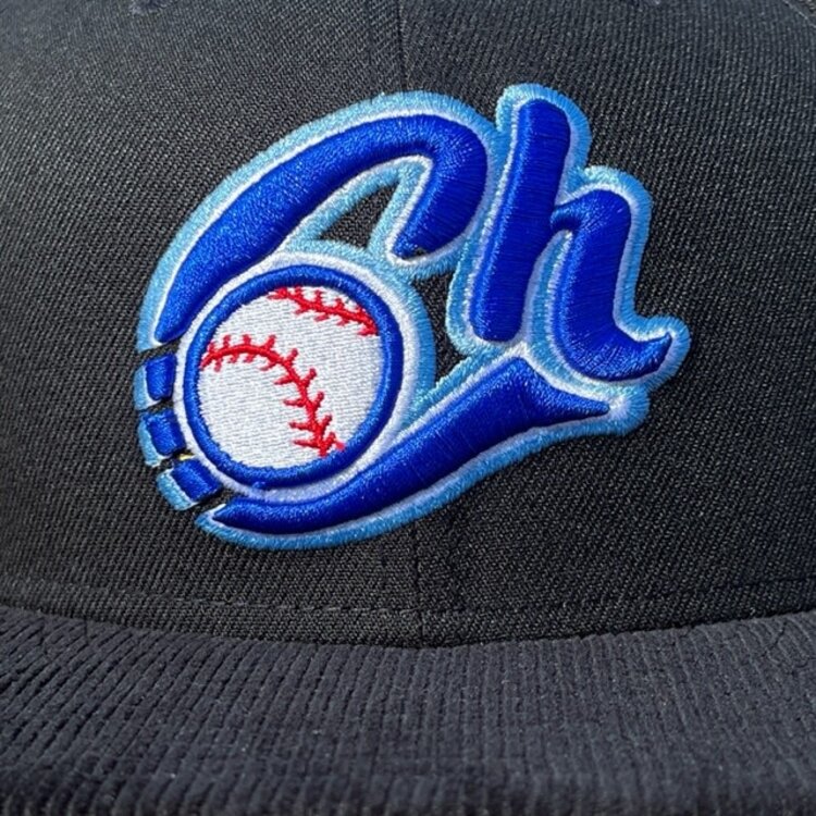 New Era Charros Black Poly /Cord Blue