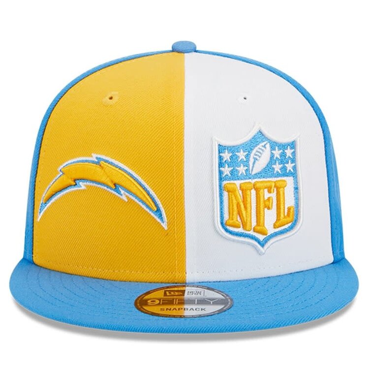New Era Chargers Powder Blue/Gold 2023 Sideline 950 Snapback