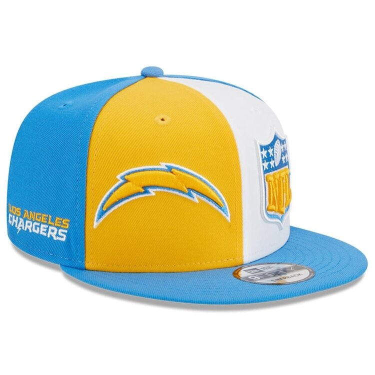 New Era Chargers Powder Blue/Gold 2023 Sideline 950 Snapback