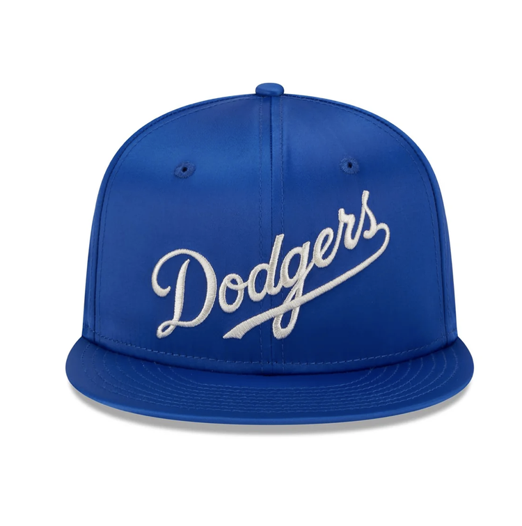 New Era LA Dodgers Royal Satin Script 950 Snapback