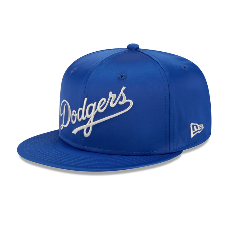 New Era LA Dodgers Royal Satin Script 950 Snapback