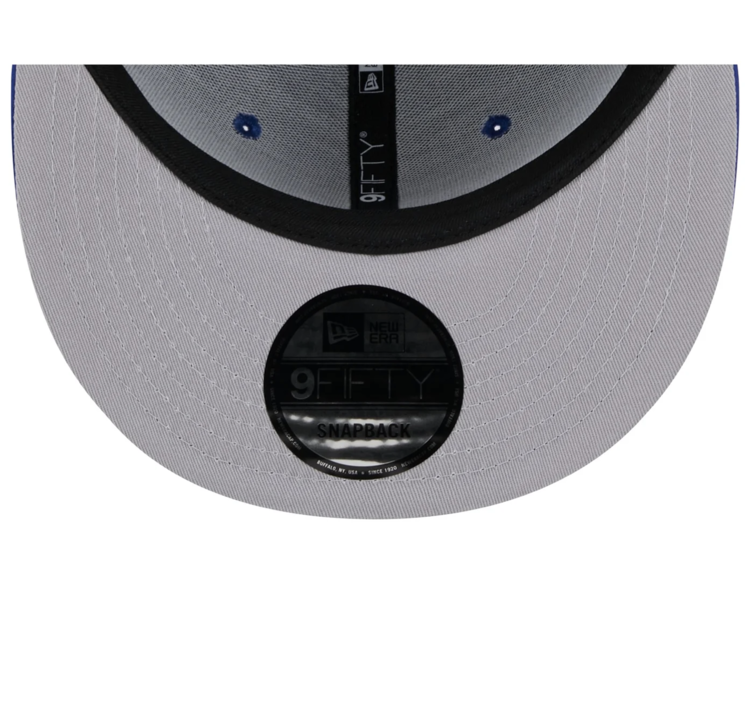 New Era LA Dodgers Royal Satin Script 950 Snapback