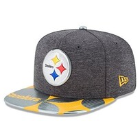 New Era NFL Pittsburgh Steelers 2017 Spotlight Draft 950 Graphite