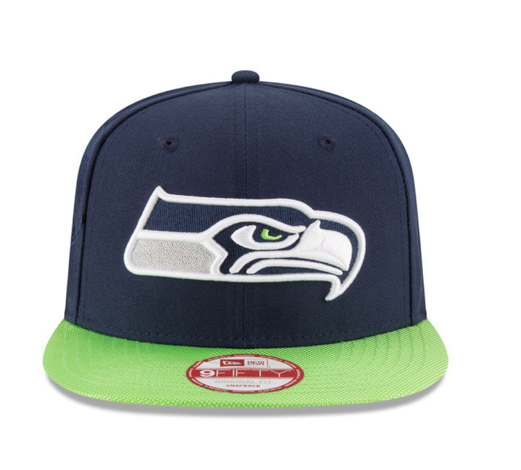 New Era NFL Seattle Seahawks 2016 On Field Snapback Navy