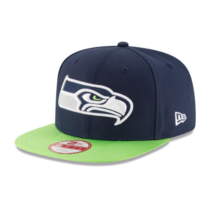 New Era NFL Seattle Seahawks 2016 On Field Snapback Navy
