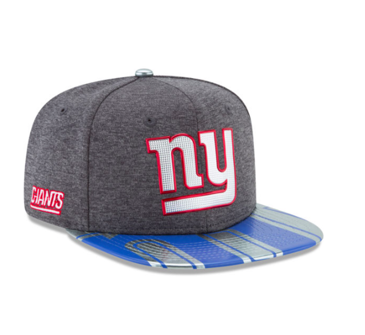 New Era NFL New York Giants 2017 Spotlight Draft 950 Graphite