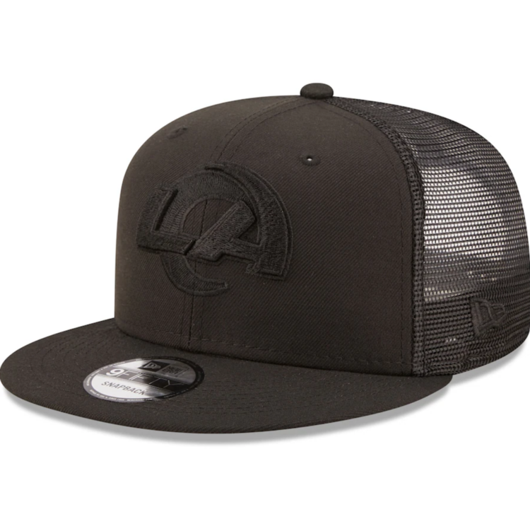 New Era Rams Classic Trucker 950 Black Black