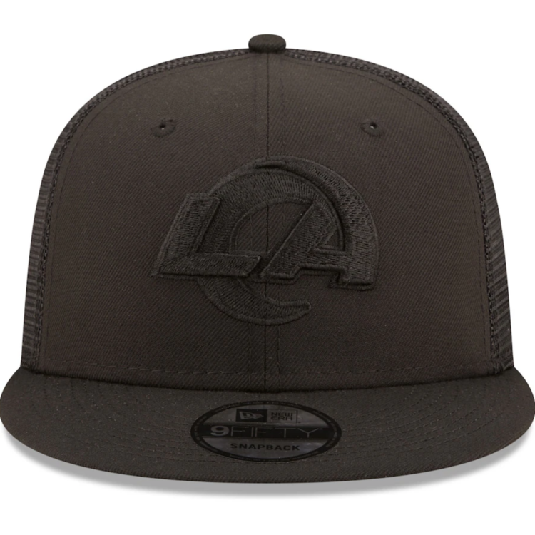 New Era Rams Classic Trucker 950 Black Black