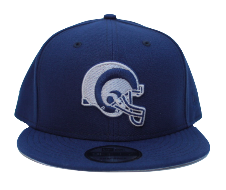 New Era LA Rams New Era Helmet Snapback 950 Navy