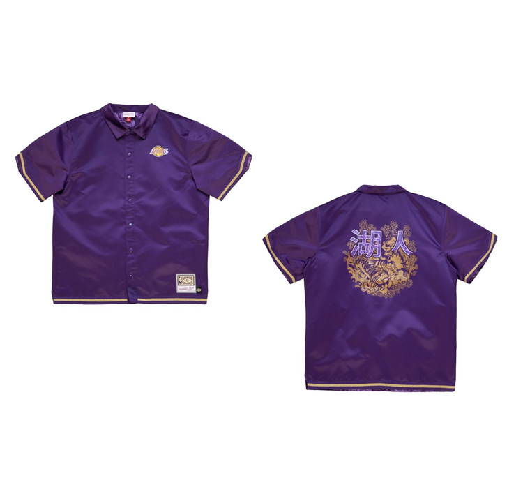 Mitchell and Ness Lakers M&N Men's NBA CNY 4.0 Shooting Shirt