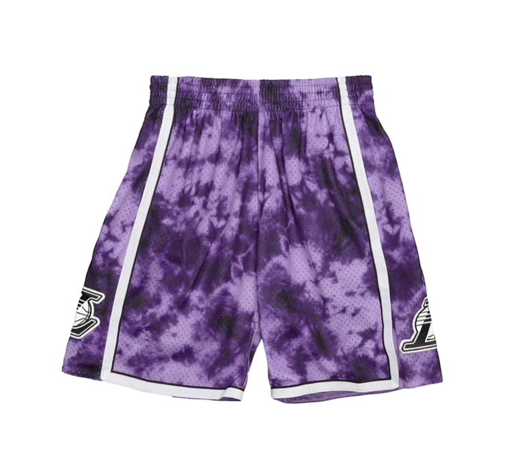 Mitchell and Ness Lakers M&N Men's Galaxy Swingman Purple Shorts