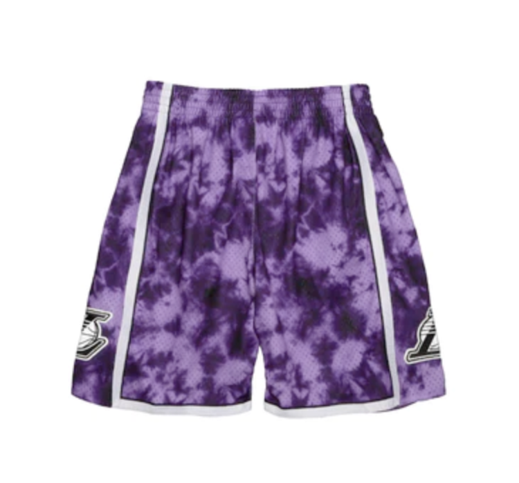 Mitchell and Ness Lakers M&N Men's Galaxy Swingman Purple Shorts