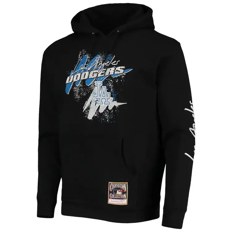 Mitchell and Ness LA Dodgers Men's M&N Hyper Hoops Hoodie