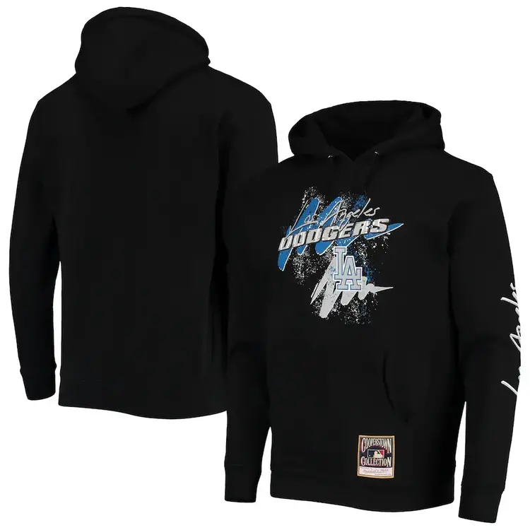 Mitchell and Ness LA Dodgers Men's M&N Hyper Hoops Hoodie