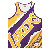 Mitchell and Ness Lakers M&N Men's Jumbotron 2.0 Sublimated Tank