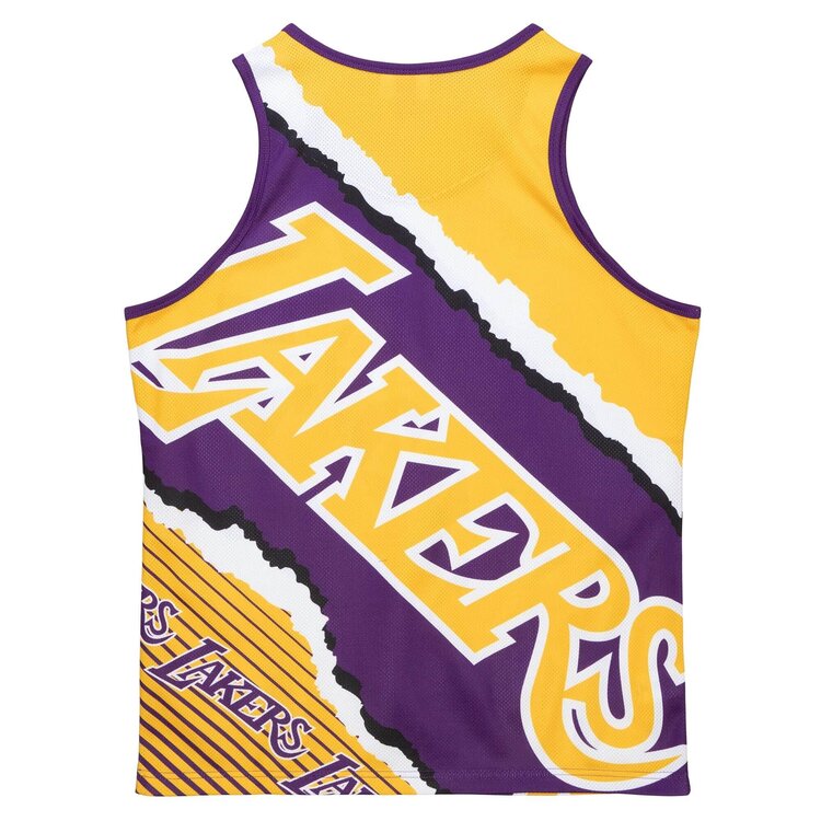 Mitchell and Ness Lakers M&N Men's Jumbotron 2.0 Sublimated Tank