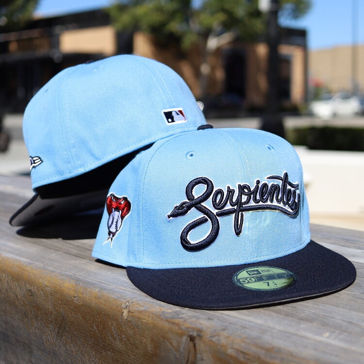 New Era Serpientes Sky/ Navy Gray UV