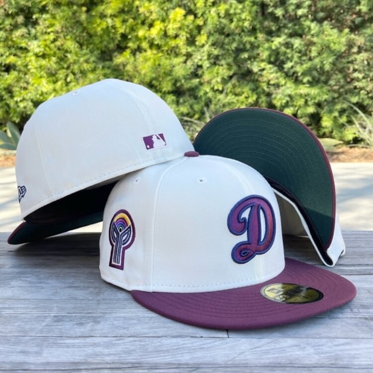 New Era D Ivory/Maroon Bicent