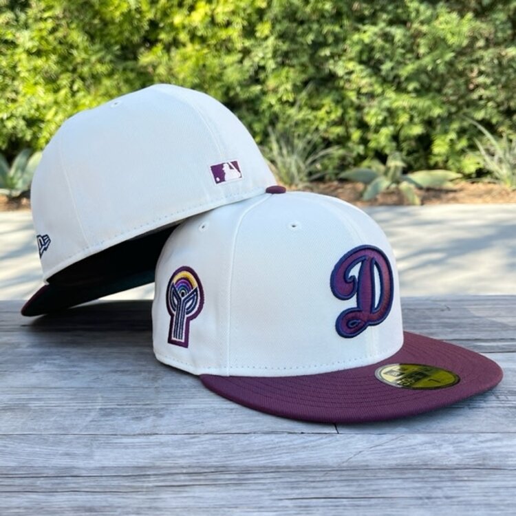 New Era D Ivory/Maroon Bicent